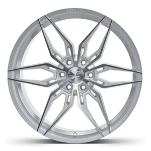 24x10 Ferrada FT5 Machine Silver 6x135 25mm