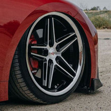 19x10.5 Ferrada CM1 Machine Black w/ Chrome Lip  5x112 45mm