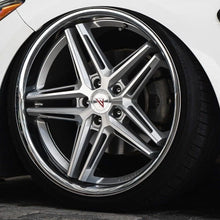 22x9.5 Ferrada CM1 Machined Silver w/ Chrome Lip 5x115 12mm