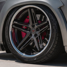 19x10.5 Ferrada CM1 Matte Graphite w/ Chrome Lip 5x112 45mm