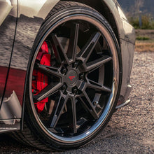 20x11.5 Ferrada CM2 Matte Graphite w/ Chrome Lip 5x120 30mm