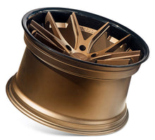 22x9 Ferrada FR2 Matte Bronze w/ Gloss Black Lip 5x120 30mm