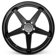 20x10 Ferrada FR3 Matte Black w/ Gloss Black Lip 5x112 28mm