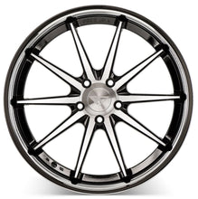 20x11.5 Ferrada FR4 Machine Black w/ Chrome Lip 5x112 30mm