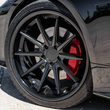 20x10.5 Ferrada FR4 Matte Black w/ Gloss Black Lip 5x112 25mm