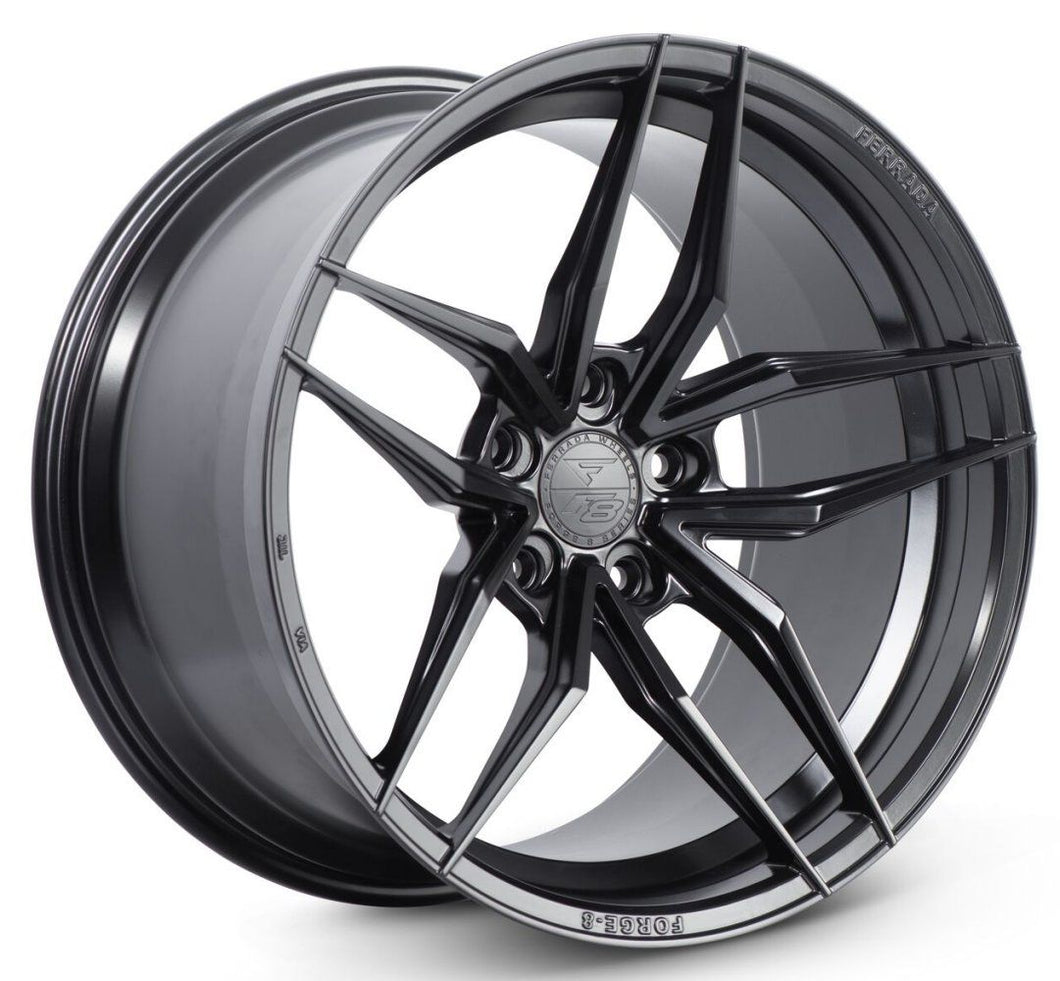 20x9 Ferrada Forge-8 FR5 Matte Black (Rotary Forged) 5x4.5/114.3 25mm