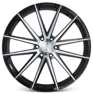 22x9.5 Ferrada FT1 Machine Black 6x5.5/139.7 30mm