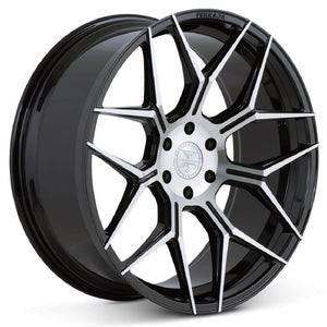 22x9.5 Ferrada FT3 Machine Black 6x5.5/139.7 20mm