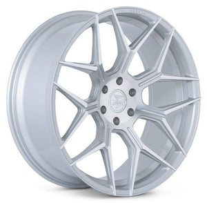 22x10.5 Ferrada FT3 Machine Silver 5x112 40mm