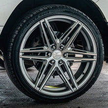 22x9.5 Ferrada FT4 Machine Silver 6x5.5/139.7 20mm