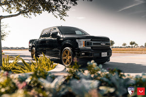 22x9.5 Vossen HF6-2 Tinted Matte Bronze (Hybrid-Forged)