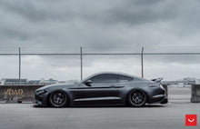 Staggered full Set - (2) 20x8.5 Vossen HF-5 Gloss Black (Hybrid Forged) (2) 20x10 Vossen HF-5 Gloss Black (Hybrid Forged)