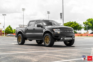 22x9.5 Vossen HF6-1 Brushed Matte Black (Hybrid-Forged)