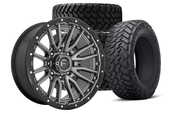 20x9 FUEL REBEL w/ NITTO Trail Grappler 35