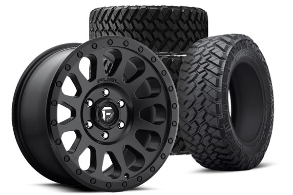 20x9 FUEL VECTOR w/ NITTO Trail Grappler 35