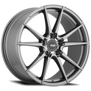 19x8.5 Advanti Racing Wheels 101G Appello 5x112 +43 Offset 66.60 Hub Graphite