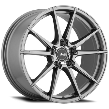 18x8.5 Advanti Racing Wheels 101G Appello 5x114.3 +35 Offset 73.10 Hub Graphite