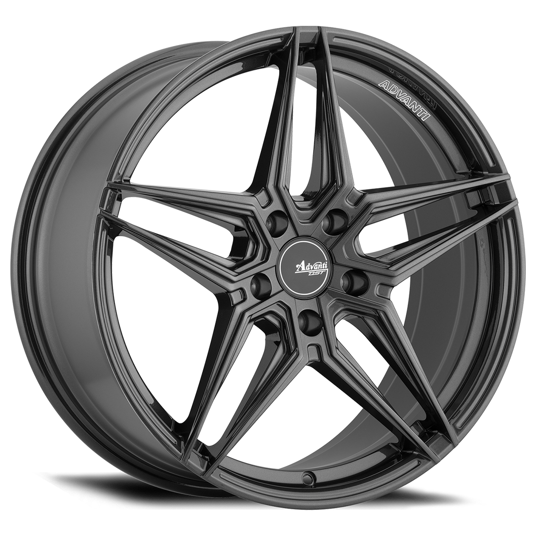 20x10 Advanti Racing Wheels 107A Decado 5x112 +40 Offset 66.60 Hub Anthracite