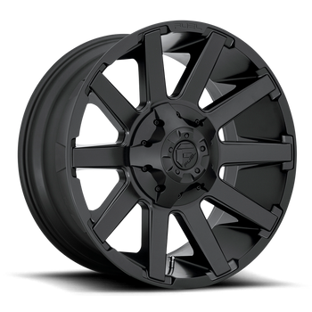 20x9 Fuel Offroad Wheels D437 Contra 8x170 1 Offset 125.1 Centerbore Satin Black