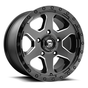 17x9 Fuel Offroad Wheels D590 Ripper 5x127 -12 Offset 78.1 Centerbore Gloss Black