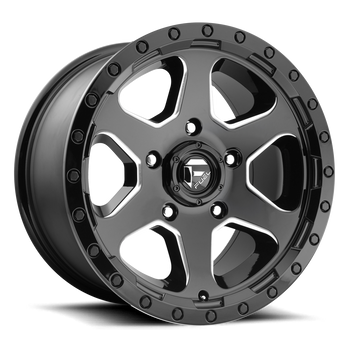 17x9 Fuel Offroad Wheels D590 Ripper 5x127 -12 Offset 78.1 Centerbore Gloss Black