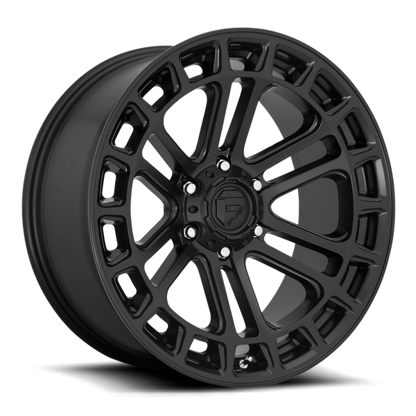 18x9 Fuel Offroad Wheels D718 Heater 6x135 1 Offset 87.1 Centerbore Matte Black