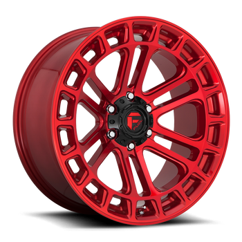 18x9 Fuel Offroad Wheels D719 Heater 6x135 1 Offset 87.1 Centerbore Candy Red