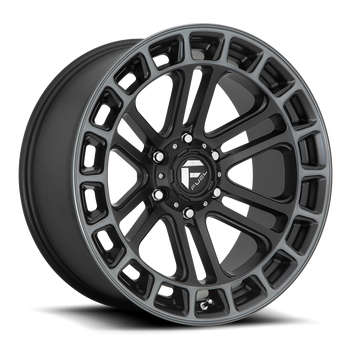 17x9 Fuel Offroad Wheels D720 Heater 6x135 -12 Offset 87.1 Centerbore Matte Black