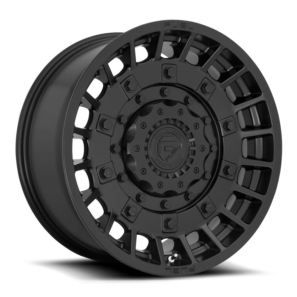 17x9 Fuel Offroad Wheels D723 Militia 6x135/6x139.7 1 Offset 106.1 Centerbore Matte Black