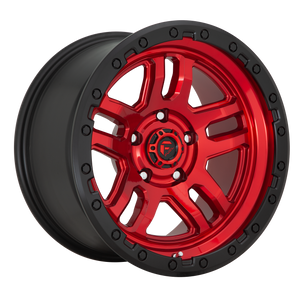 17x9 Fuel Offroad Wheels D732 Ammo 6x114.3 1 Offset 106.1 Centerbore Candy Red