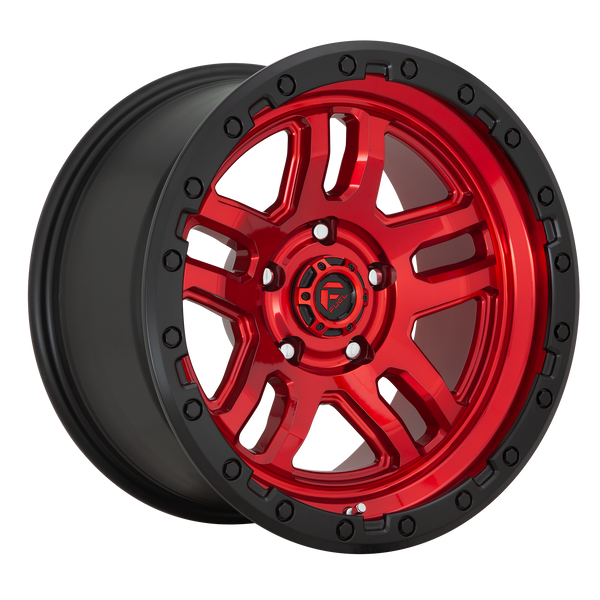 17x9 Fuel Offroad Wheels D732 Ammo 6x114.3 1 Offset 106.1 Centerbore Candy Red