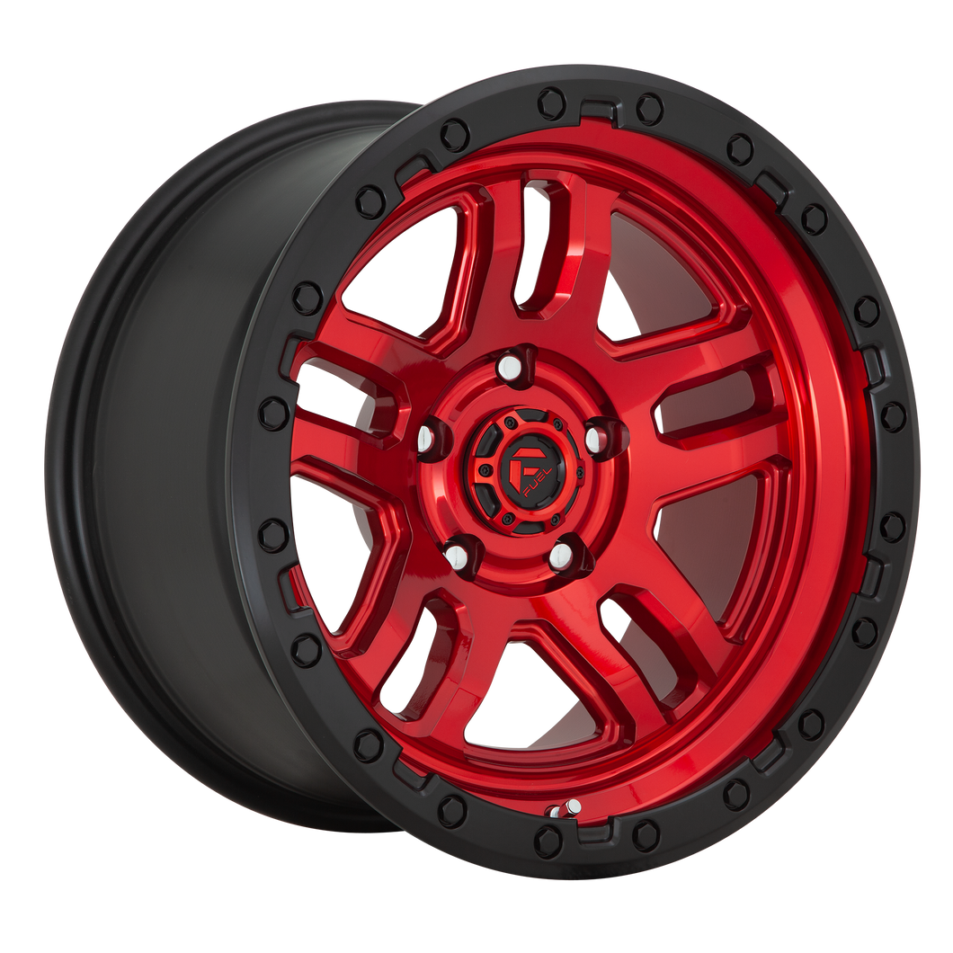 17x9 Fuel Offroad Wheels D732 Ammo 6x114.3 1 Offset 106.1 Centerbore Candy Red