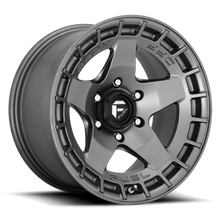 17x9 Fuel Offroad Wheels D734 Warp 6x139.7 -12 Offset 106.1 Centerbore Gunmetal