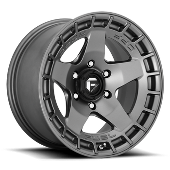 17x9 Fuel Offroad Wheels D734 Warp 5x127 1 Offset 71.5 Centerbore Gunmetal