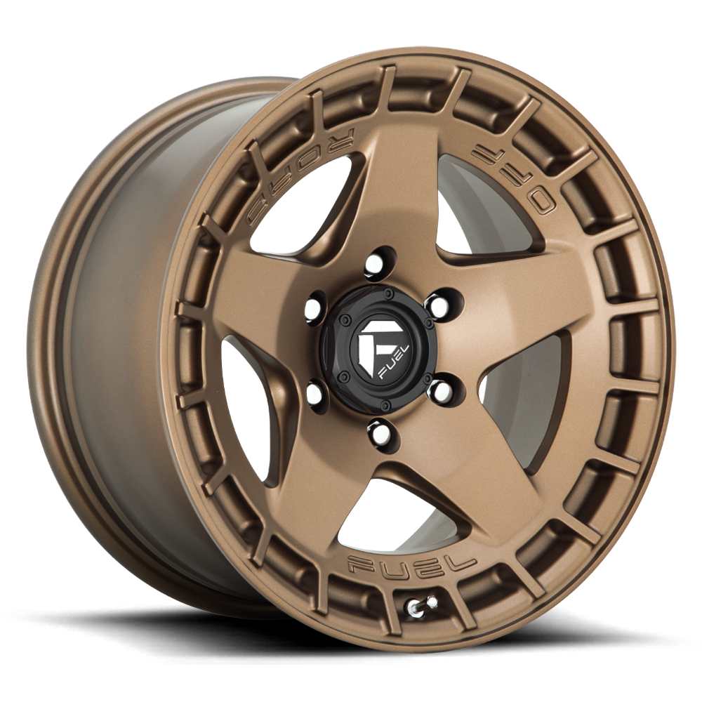 17x9 Fuel Offroad Wheels D735 Warp 6x139.7 1 Offset 106.1 Centerbore Bronze