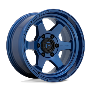 18x9 Fuel Offroad Wheels D739 Shok 6x139.7 1 Offset 106.1 Centerbore Dark Blue