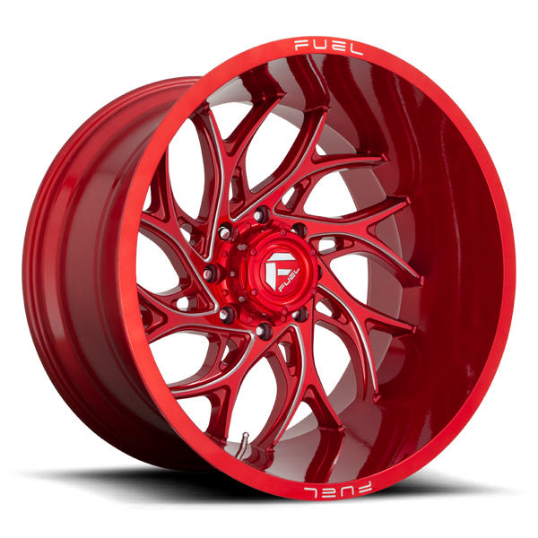 26x14 Fuel Offroad Wheels D742 Runner 6x139.7 -75 Offset 106.1 Centerbore Candy Red