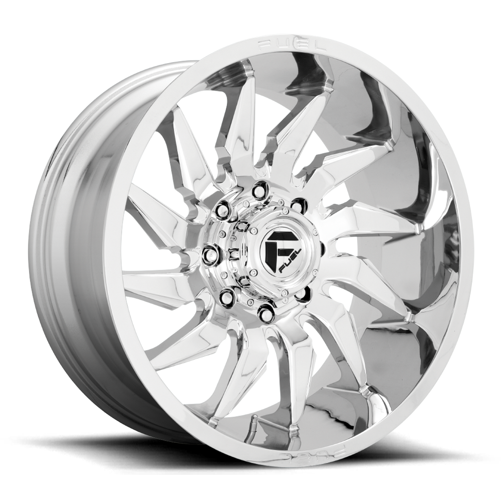 20x9 Fuel Offroad Wheels D743 Saber 8x180 1 Offset 124.3 Centerbore Chrome