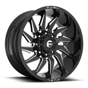 22x12 Fuel Offroad Wheels D744 Saber 6x135 -44 Offset 87.1 Centerbore Gloss Black