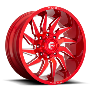 20x10 Fuel Offroad Wheels D745 Saber 5x139.7 -18 Offset 78 Centerbore Candy Red