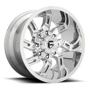 22x10 Fuel Offroad Wheels D746 Lockdown 6x135 -18 Offset 87.1 Centerbore Chrome