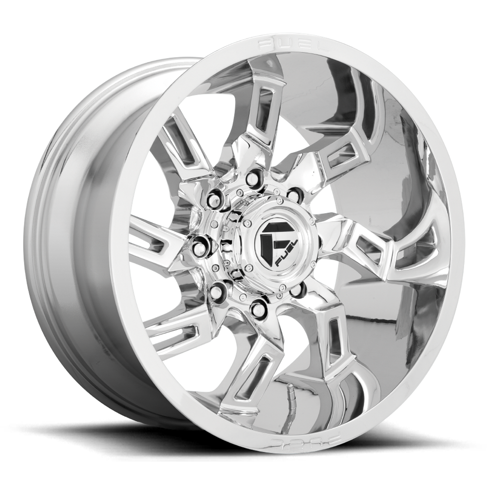 22x10 Fuel Offroad Wheels D746 Lockdown 6x135 -18 Offset 87.1 Centerbore Chrome