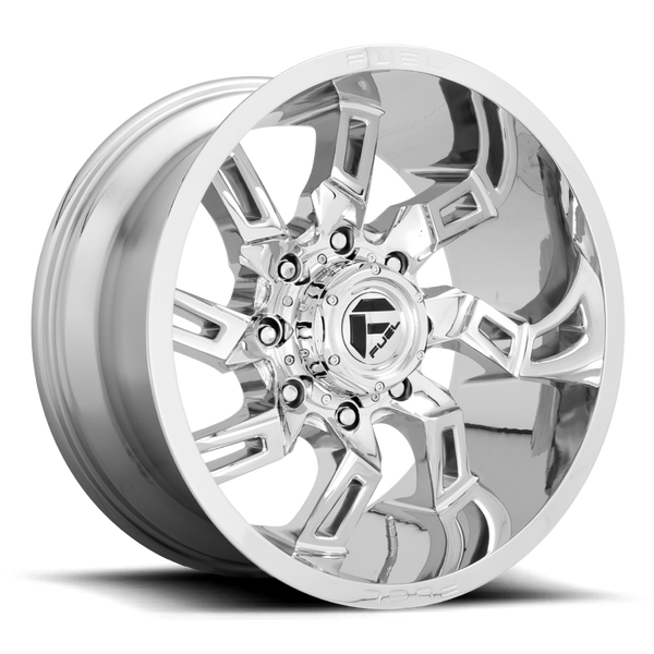 20x9 Fuel Offroad Wheels D746 Lockdown 5x139.7 1 Offset 78 Centerbore Chrome