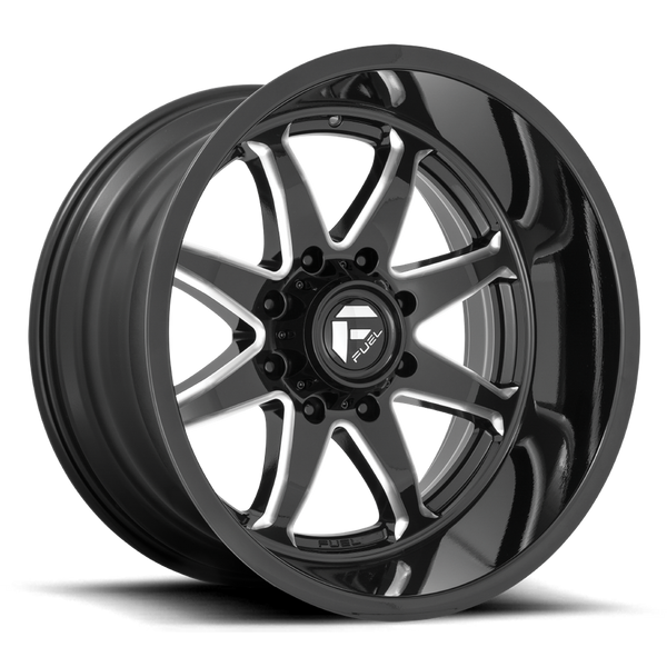 20x10 Fuel Offroad Wheels D749 Hammer 5x150 -18 Offset 110.2 Centerbore Gloss Black