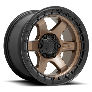 18x9 Fuel Offroad Wheels D751 Block 6x120 1 Offset 67 Centerbore Bronze