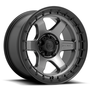 17x9 Fuel Offroad Wheels D752 Block 5x127 -12 Offset 71.5 Centerbore Gunmetal