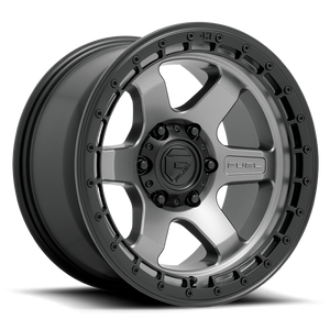 17x9 Fuel Offroad Wheels D752 Block 6x139.7 1 Offset 106.1 Centerbore Gunmetal