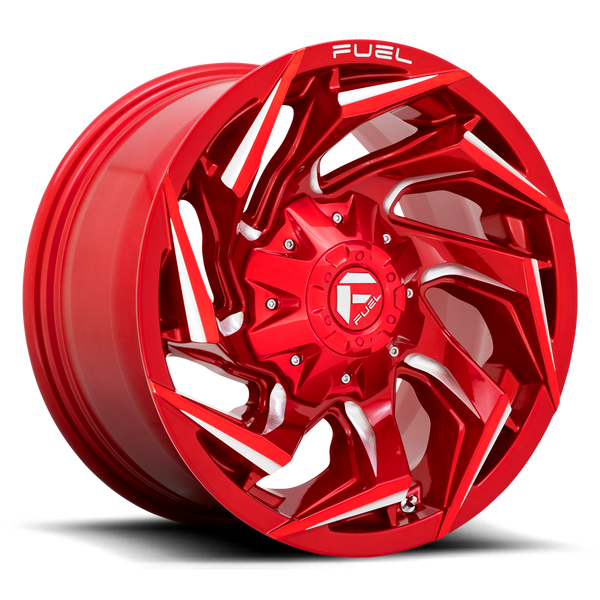 17x9 Fuel Offroad Wheels D754 Reaction 5x114.3/5x127 -12 Offset 78 Centerbore Candy Red