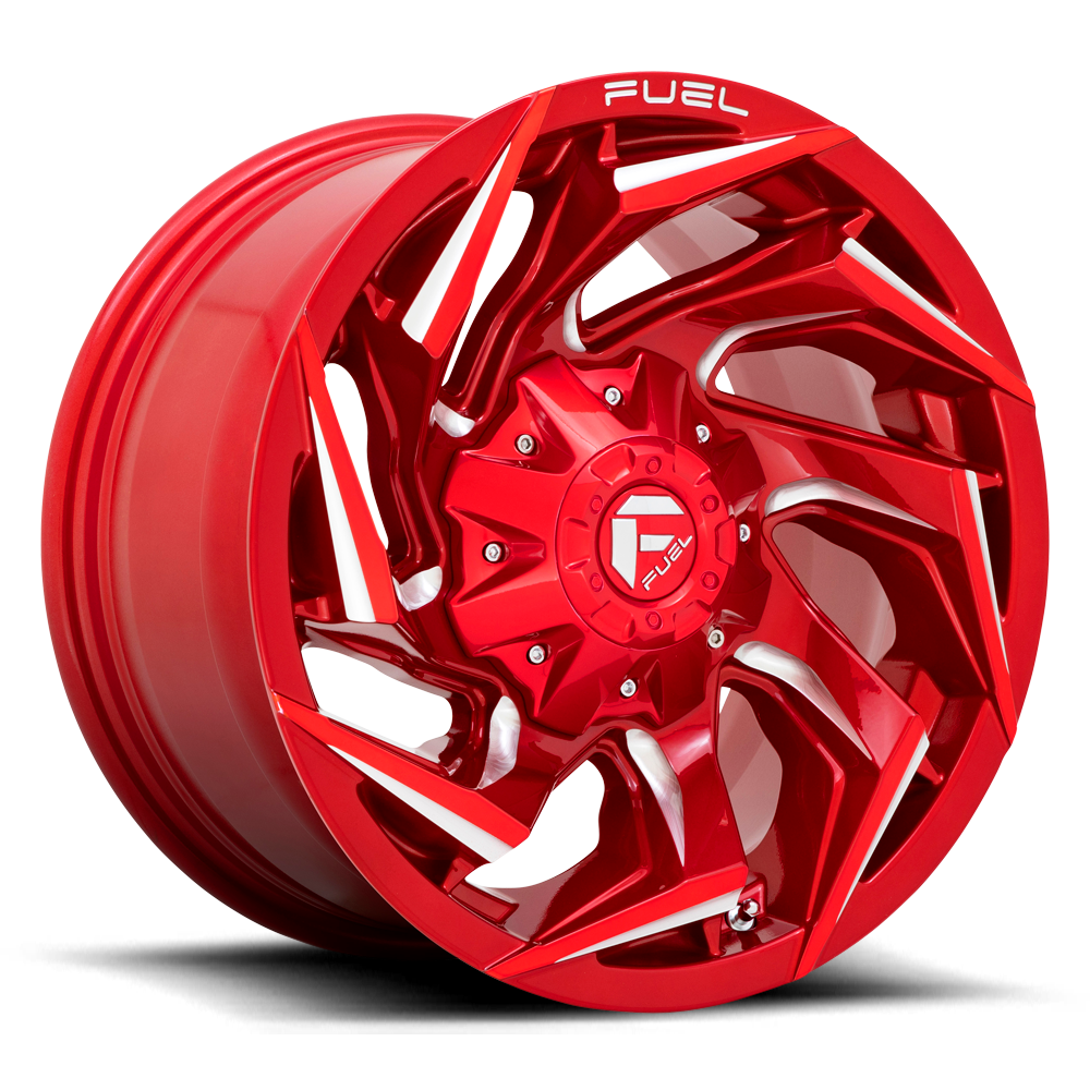 17x9 Fuel Offroad Wheels D754 Reaction 5x114.3/5x127 1 Offset 78 Centerbore Candy Red