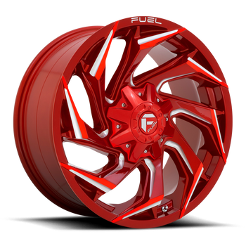 20x10 Fuel Offroad Wheels D754 Reaction 5x139.7/5x150 -18 Offset 110.2 Centerbore Candy Red